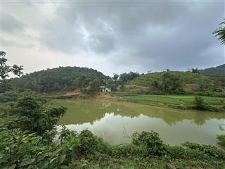 Bán lô đất siêu đẹp 3.000m  có ao, view đồi xanh  tại hợp nhất, tú sơn, kim bôi, hòa bình