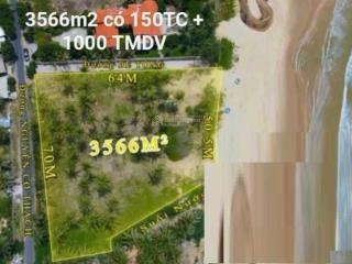 Bán 3566m2 đất mặt tiền nguyễn cơ thạch và mặt biển, ngang 70m giá 49 tỷ