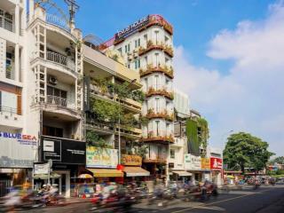Bán tòa nhà góc 2 mt nguyễn bĩnh khiêm p. tđ quận 1, hầm 7 lầu, 110tr/tháng, 10 năm