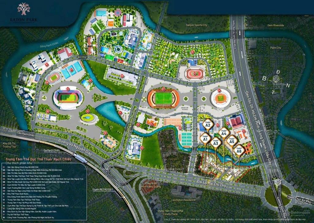 Nhận booking shop eaton park, mặt tiền mai chí thọ, sở hữu ngay chỉ từ 1,26 tỷ ký hđmb