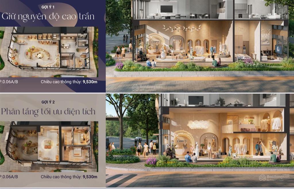 Nhận booking shop eaton park, mặt tiền mai chí thọ, sở hữu ngay chỉ từ 1,26 tỷ ký hđmb