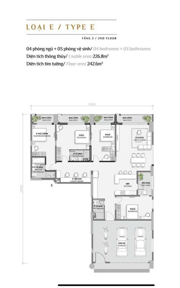 Bán cc skylinked 3pn tại celadon city, 14.2tỷ, all in, dt 217m2, 3pn, số lượng có 1, hàng hiếm!