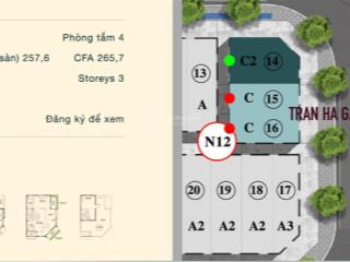 [ siêu đẹp ] căn villa góc  2 mặt tiền  the meadow , 265m2, 8x20, giá 17.5tỷ full vat