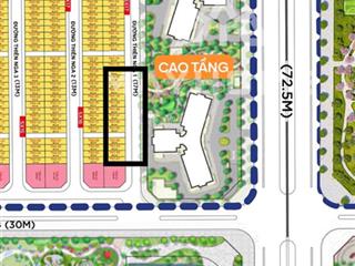 Cc bán căn tn109 xẻ khe dt 85m2 khu tinh hoa view hồ, vườn hoa hướng đb giá 31,5 tỷ  0968 870 ***
