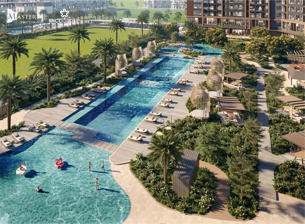 Bán căn hộ 2pn+1 căn góc thiết kế kính cong siêu đep, masteri trinity square, vinhomes ocean park2