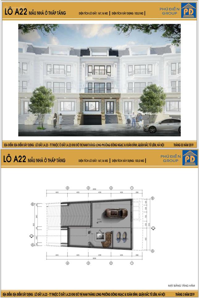 Cho thuê bt tại sunshine city chỉ 50 triệu, 168m2, 4 tầng 1 hầm, nội thất cơ bản có thang máy