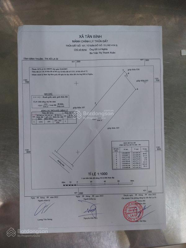 Bán 4 sào đất tại nguyễn tri phương, la gi, bình thuận