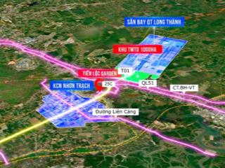 Chính chủ gửi bán gấp 3 nền liền kế. dt 90m2/nền giá hợp lý ngay cửa ngõ sân bay