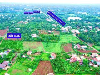Eabhốk cưkuin dt 1158m2 mặt tiền dài tận 20m đường bê tông đất đỏ bazan kdc đông full hồng chỉ 5xx