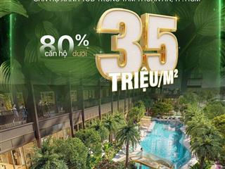 The emerald garden view chỉ 35tr/m2 sở hữu sổ hồng vĩnh viễn tại khu sài gòn mới