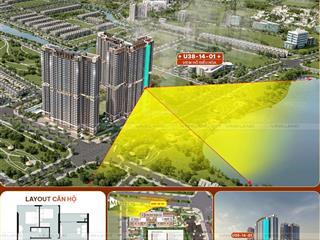 Bán căn 3pn góc view hồ 28ha đẹp nhất masteri lakeside chỉ 1,2 tỷ vốn chiết khấu 990tr