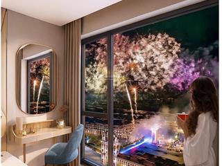 Sập sàn dưới đáy2pn+view pháo hoa 102 tầng trungchỉ 4,2 tỷrẻ nhất lumiere spring bayquà khủng