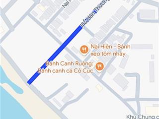 Bán gấp lô đất mt hồ hán thương nại hiên đông, sơn trà, đà nẵng. sầm uất kinh doanh, 100m2, 6ty35