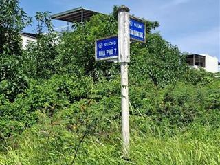 Bán gấp đất 2 mặt tiền đường hoà phú 7, sát đối diện ubnd liên chiểu, đà nẵng. cách biển 1km4ty050