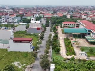 Bán đất dãy lo23 đối diện trường mầm non, kđt vườn sen, bắc ninh