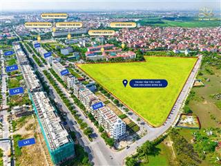 Lk1  kđt vườn hồng, nam hồng, từ sơn. vị trí kết nối sang dự án 500ha sun group