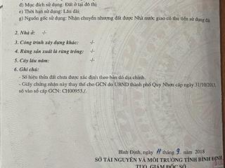 Chính chủ bán đất khu chợ dinh, 18 võ trọng lo, nhơn bình, quy nhơn, bình định