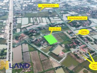 Bán đất đấu giá huyện ứng hòa giá chỉ 1x triệu/m2