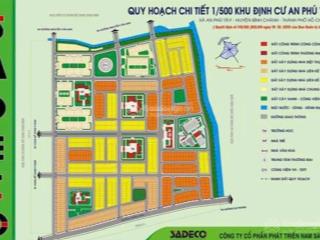 Bán lô góc kdc an phú tây, vị trí đẹp, giá chỉ 42 triệu/m2. sổ hồng riêng