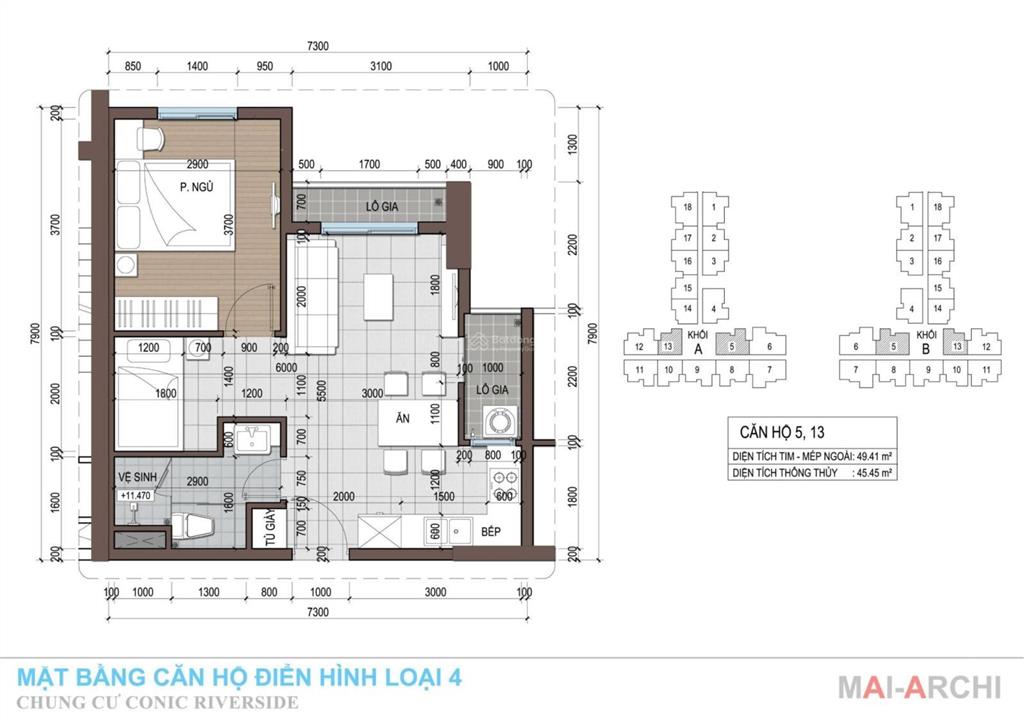 Cần bán ch conic riverside 50m 1pn, 1wc, ntcb, giá 2,550 tỷ (sổ hồng)