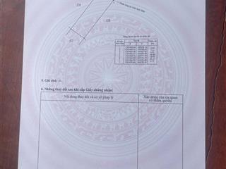 Bán lô đất thổ cư 2 mặt tiền đường liên xã, thôn suối cá, xã khánh trung huyện khánh vĩnh