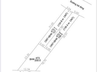 Chính chủ bán lô đất 2 mặt tiền suối cá, khánh trung, khánh vĩnh