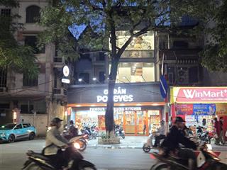 Bán nhà mặt phố an trạch  hào nam  mặt tiền 9.7m  112m2  50 tỷ