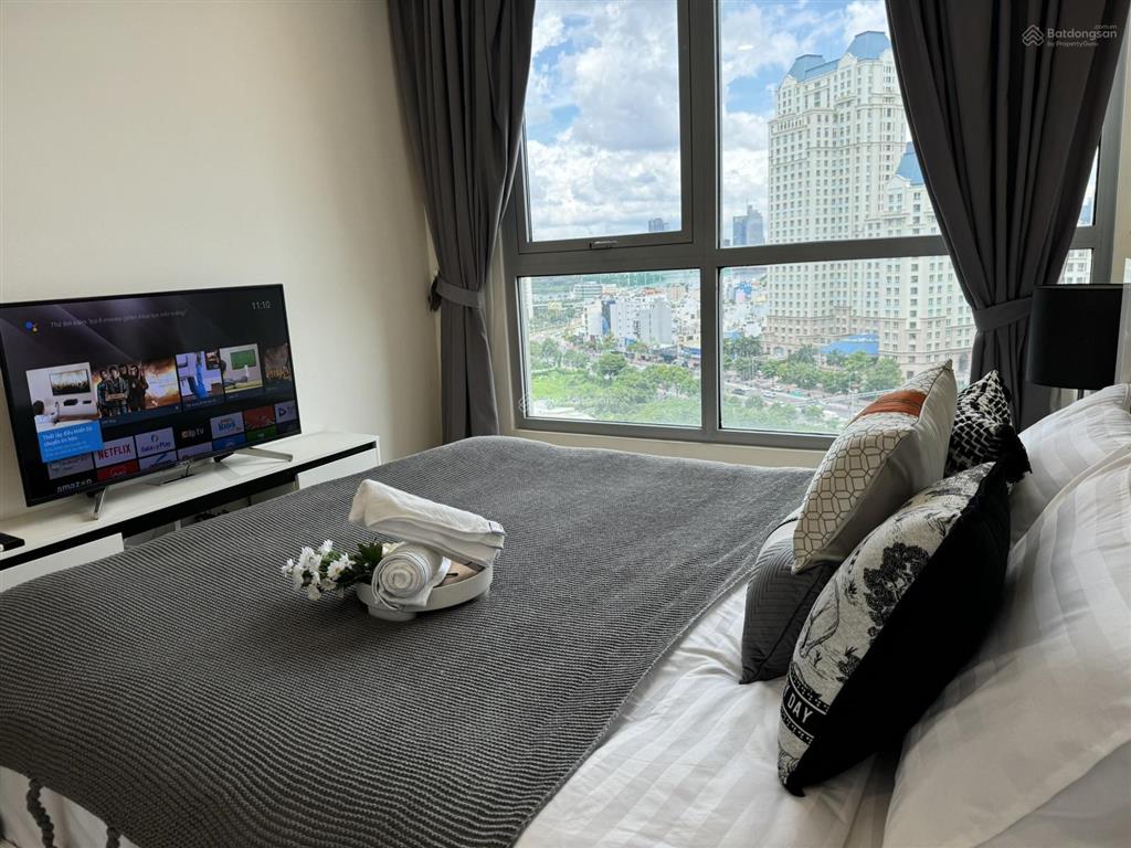 Chủ nhà đi nước ngoài cần cho thuê gấp căn hộ vinhomes central park 1 phòng ngủ đầy đủ nội thất