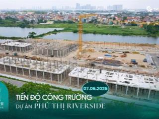 Chính chủ bán liền kề cạnh góc phú thị riverside, gia lâm  gần sông, sổ đỏ lâu dài, giá đầu tư