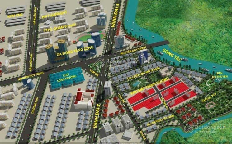 Đất mặt tiền 20m kdc đảo thịnh vượng tam đa quận 9. 67m2 giá 3,8 tỷ tl