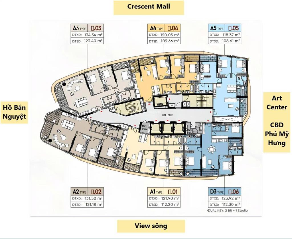 Bán căn 3pn vị trí siêu đẹp the regency, 131m2 căn góc vị trí 02 giá 24,9 tỷ  0906 752 ***