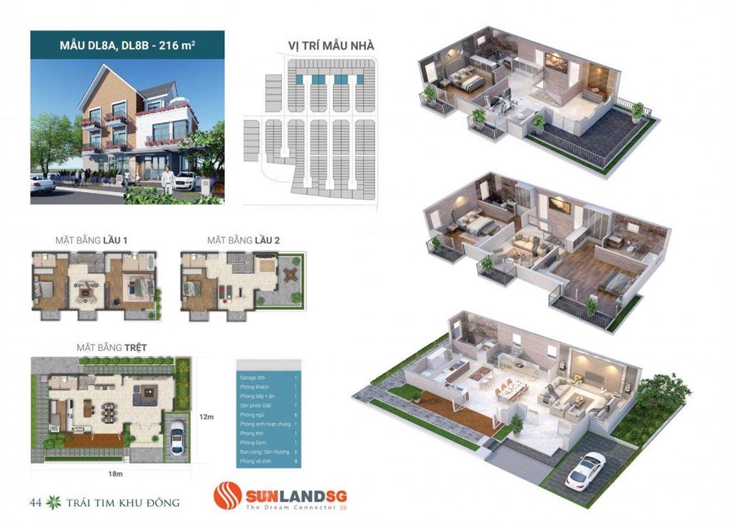 Bán biệt thự đơn lập park riverside  23 tỷ  tuấn anh 0966 514 ***