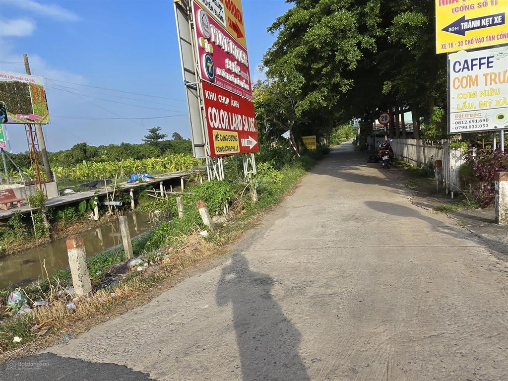 Bán nhà vào khu du lịch nhà úp ngược, xã tân khánh đông, sa đéc, đồng tháp