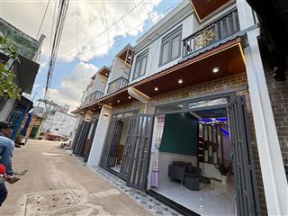 Nhà mới xây ngay trần văn mười, 3,6x11 1 trệt 1 lầu khu đông dân , 1t6 2 pn 2 wc