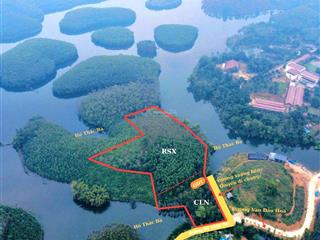 Cần bán bán đảo hồ thác bà có thổ cư