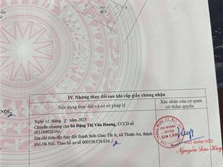 Bán đất mặt đường giao tất kim sơn gia lâm, vị trí kinh doanh đẹp
