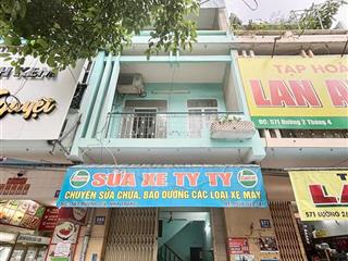 Bán nhà 4 tầng mặt tiền đường 2/4 nha trang dt 42m2 nở hậu, thuận tiện kinh doanh, giá 7tỷ650tr