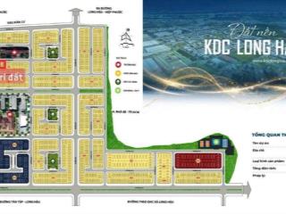 Bán 1 nền 90m2 xây dựng tự do ngay trường học công viên. giá 2,7tỷ tại kdc nam sài gòn long hậu