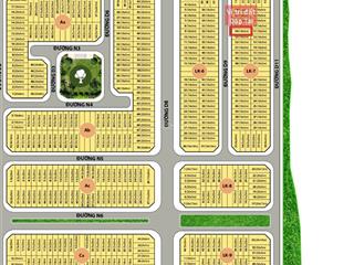 Bán đất nền dt 90m2(5x18)đường d9 rộng 12m giá 2,45ty còn tl tại kdc nam sài gòn long hậu cần giuộc