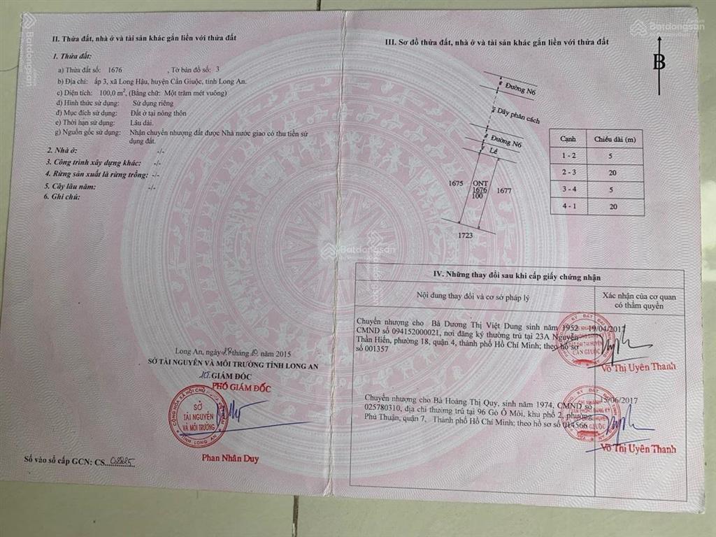 Bán đất nền đường n6 gần đường d8 trục đường chính kdc nam sài gòn  tiếp giáp tphcm giá 2tỷ590tr