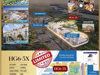 Bán nhà biệt thự vinhomes cổ loa, giá tốt 136,5 tỷ, 212m2, cổ loa, đông anh, hà nội