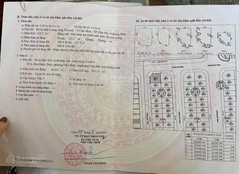 Căn góc vincom 125,7m2 đang cho thuê 30tr/tháng bán nhanh 10 tỷ 800tr  0976 758 ***