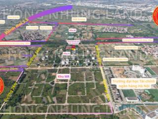 Chính chủ gửi bán lô góc đẹp đường 18.5 khu đô thị cienco5 mê linh