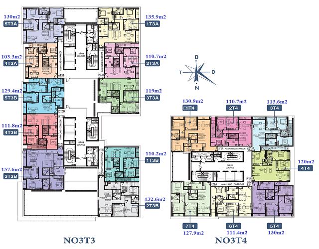 Bán căn n03 ngoại giao đoàn, view hồ và nội khu giá 48 tr 56 triệu/m2