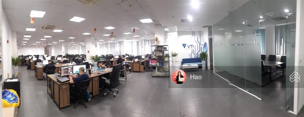 Cho thuê 656m2 tòa nhà helios tam trinh làm văn phòng, ttta, spa, nhà hàng. giá 230.000đ/m2/th