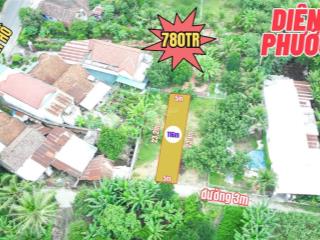 Đất diên phước ngay sát thành hồ  tỉnh lộ 2 giá đầu tư chỉ 780triệu