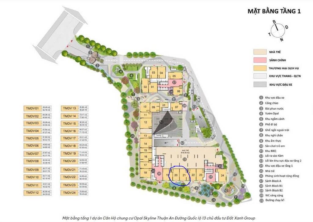 Hàng hiếm shophouse opal skyline 57,9m² chỉ 3,85 tỷ, đường nguyễn văn tiết, sổ hồng riêng xem ngay