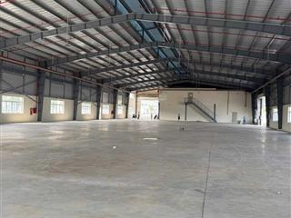 Cho thuê kho xưởng trong tổ hợp nhiều kho xưởng 1200m2 gần kcn hải sơn và kcn tân đức, đức hoà