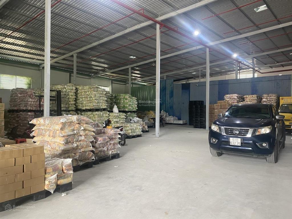 Cho thuê kho xưởng 600m2 đường gần ql 1k, linh xuân, thủ đức có pccc, xe cont 40f vào
