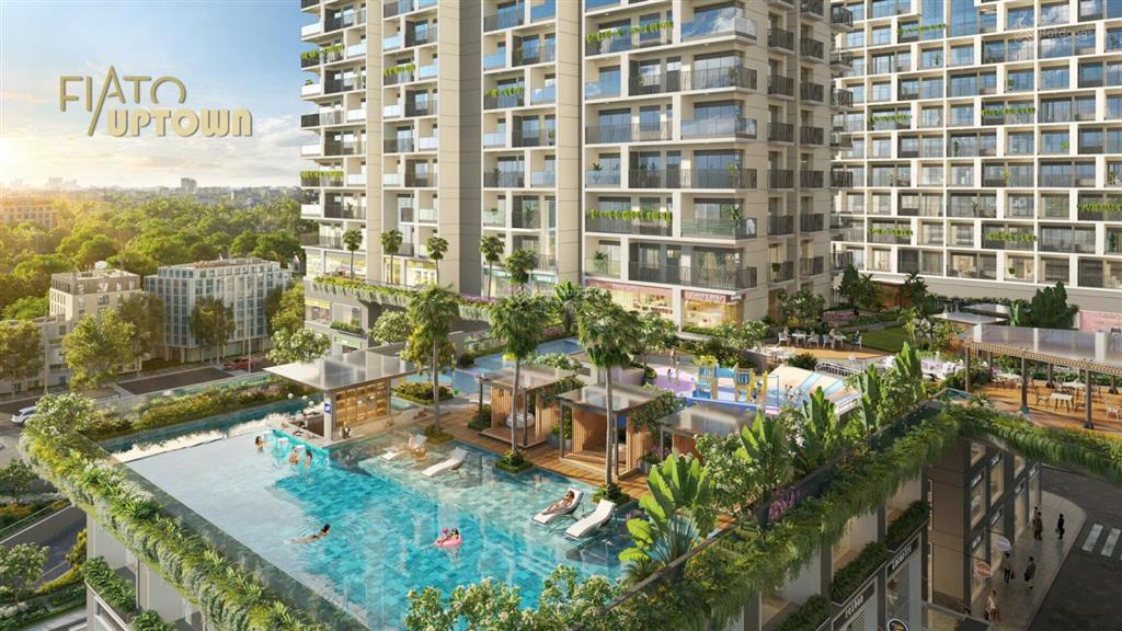 Cần bán ch fiato uptown thủ đức chỉ 4.5tỷ, 2pn diện tích 80m2 bàn giao nt cao cấp tặng máy lạnh lg.